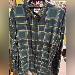 #50 NwT plaid shirt sz 20w